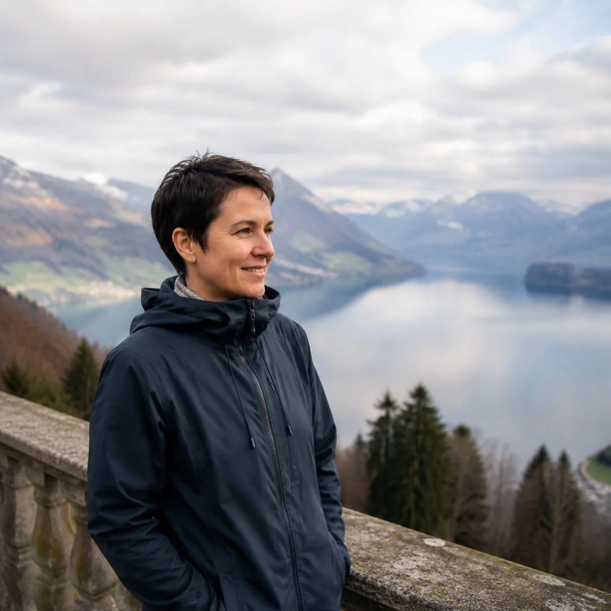 Nadine Bucher, Lucerne city and mountain guide
